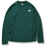 ロングスリーブハイブリッドGTDメランジクルー L/S Hybrid GTD Melange Crew NT62275 ポンデローサグリーン(PS) Sサイズ [ランニングウェア シャツ メンズ]
