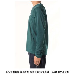 メンズハイブリッドGTDメランジクルー XL（NT62275） 公式・アウトレット】ロングスリーブハイブリッドGTDメランジ