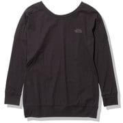 ディライトツーウェイクルー Delight 2way Crew NTW62285 ブラック(K) Sサイズ [アウトドア カットソー レディース]