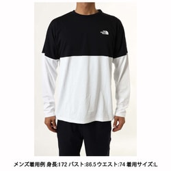 ヨドバシ.com - THE NORTH FACE ザ・ノース・フェイス ロングスリーブバイカラードヌプシティー L/S Bi-Colored  Nuptse Tee NT82286 ブラック(K) Lサイズ [アウトドア カットソー メンズ] 通販【全品無料配達】