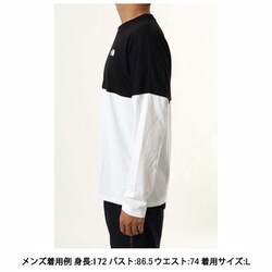 ヨドバシ.com - THE NORTH FACE ザ・ノース・フェイス ロングスリーブバイカラードヌプシティー L/S Bi-Colored  Nuptse Tee NT82286 ブラック(K) Lサイズ [アウトドア カットソー メンズ] 通販【全品無料配達】