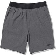 トレーニングリブショーツ Training Rib Short NB72284 ミックスチャコール(ZC) Lサイズ [ランニングウェア ショートパンツ メンズ]