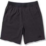 トレーニングリブショーツ Training Rib Short NB72284 ブラック(K) Sサイズ [ランニングウェア ショートパンツ メンズ]