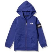 スクエアロゴフルジップ Square Logo Full Zip NTJ12116 LB 120サイズ [アウトドア トップス キッズ]