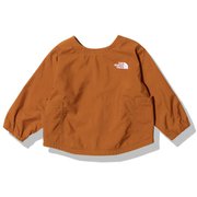 フィールドスモック B Field Smock NPB72202 レザーブラウン(LT) 90サイズ [アウトドア トップス ベビー]