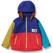 グランドコンパクトジャケット B Grand Compact Jacket NPB22212 マルチカラー2(MB) 90サイズ [アウトドア ジャケット ベビー]