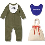 ロングスリーブロンパース＆2Pビブ B L/S Rompers & 2P Bib NTB62204 ニュートープ(NT) 80サイズ [アウトドア トップス ベビー]