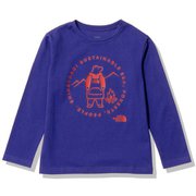 ロングスリーブシレトコトコティー L/S Shiretoko Toko Tee NTJ82220ST ラピスブルー(LB) 130サイズ [アウトドア トップス キッズ]