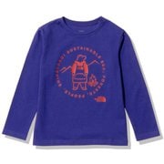 ロングスリーブシレトコトコティー L/S Shiretoko Toko Tee NTJ82220ST ラピスブルー(LB) 150サイズ [アウトドア トップス キッズ]
