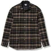 ロングスリーブストレッチフランネルシャツ L/S Stretch Flannel Shirt NR62031 HT Lサイズ [アウトドア シャツ メンズ]