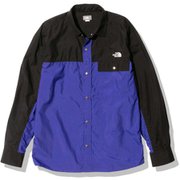 ロングスリーブヌプシシャツ L/S Nuptse Shirt NR11961 LB Lサイズ [アウトドア シャツ ユニセックス]