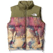 ノベルティーヌプシベスト Novelty Nuptse Vest ND92233 アイスダイアンテロープタン(IA) Mサイズ [アウトドア ベスト メンズ]