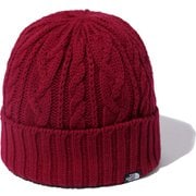 ケーブルビーニー Cable Beanie NN42036 レイジレッド(RR) [ニットキャップ ビーニー]