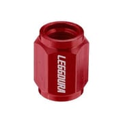 LEGGDURA RACING VALVE CAP(レデューラ レーシング バルブキャップ) Red 4個入 CKIVR