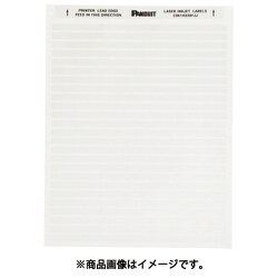 C125X030FJJ [パンドウイット レーザープリンター用ラベル コンポーネントラベル 幅31.8x7.6mm ポリオレフィン 白 2500 枚入]
