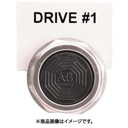C240X200APT-30H [パンドウイット 熱転写プリンタ用ラベル プッシュボタン向け銘板ラベル（ハーフタイプ） 屋内外用 穴径：30.0Φmm 白 500枚入り]