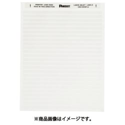 C261X030FJJ [パンドウイット レーザープリンター用ラベル コンポーネントラベル 幅66.3x7.6mm ポリオレフィン 白 1000 枚入]