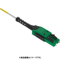 F92RLU1U1ONM001 [パンドウイット OptiーCore[[TM上]]LC Uniboot ファイバーパッチコード 低損失タイプ OS2 両端UPC研磨 難燃性：LSZH 黄 1M]