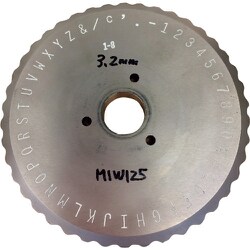MIW187 [パンドウイット メタルエンボス刻印用ホイールキット]