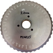 MIW187 [パンドウイット メタルエンボス刻印用ホイールキット]