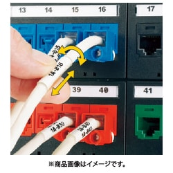 R200X150V1T [パンドウイット 熱転写プリンタ用回転ラベル 白 印字部50.8×12.7 1000枚]