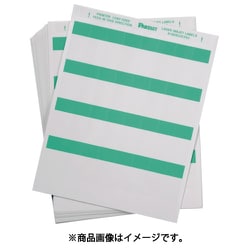 S100X225YDJ [パンドウイット レーザープリンタ用セルフラミネートラベル ポリエステル 緑 印字部縦19.1mmx横25.4mm 1000枚入り S100x225YDJ]