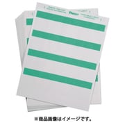 S100X225YDJ [パンドウイット レーザープリンタ用セルフラミネートラベル ポリエステル 緑 印字部縦19.1mmx横25.4mm 1000枚入り S100x225YDJ]