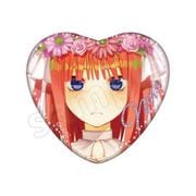 五等分の花嫁∬ ハート缶バッジ 中野二乃 [キャラクターグッズ]