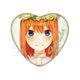 五等分の花嫁∬ ハート缶バッジ 中野四葉 [キャラクターグッズ]