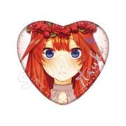 五等分の花嫁∬ ハート缶バッジ 中野五月 [キャラクターグッズ]