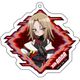 SHAMAN KING 描き下ろし アクリルキーホルダー サイバーパンク Ver. （2） 恐山アンナ [キャラクターグッズ]