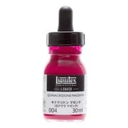 液状アクリル絵具 リキテックス リキッド 30mL 004 キナクリドン マゼンタ (旧アクラマゼンタ) 15701004