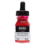 液状アクリル絵具 リキテックス リキッド 30mL 010 ナフソール クリムソン 15701010