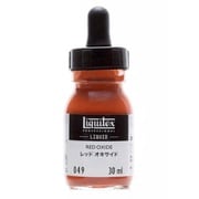 液状アクリル絵具 リキテックス リキッド 30mL 049 レッド オキサイド 15701049