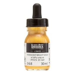 液状アクリル絵具 リキテックス リキッド 30mL 068 ブライト ゴールド 15701068