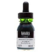 液状アクリル絵具 リキテックス リキッド 30mL 077 パーマネント サップ グリーン 15701077