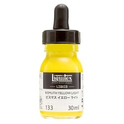 液状アクリル絵具 リキテックス リキッド 30mL 133 ビスマス イエロー ライト 15701133
