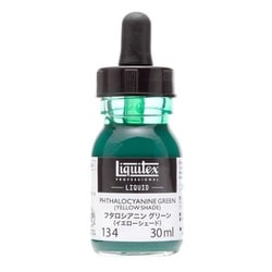 液状アクリル絵具 リキテックス リキッド 30mL 134 フタロ グリーン イエローシェード 15701134