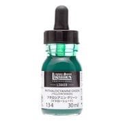 液状アクリル絵具 リキテックス リキッド 30mL 134 フタロ グリーン イエローシェード 15701134