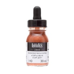 液状アクリル絵具 リキテックス リキッド 30mL 143 リッチ コパー 15701143