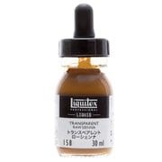 液状アクリル絵具 リキテックス リキッド 30mL 158 トランスペアレント ロー シェンナ 15701158