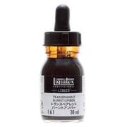 液状アクリル絵具 リキテックス リキッド 30mL 161 トランスペアレント バーント アンバー 15701161