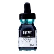 液状アクリル絵具 リキテックス リキッド 30mL 183 ミューテッド グリーン 15701183
