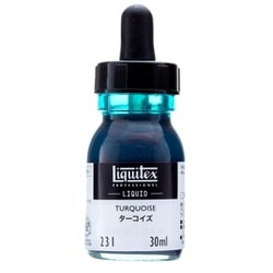 液状アクリル絵具 リキテックス リキッド 30mL 231 ターコイズ 15701231