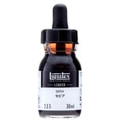 液状アクリル絵具 リキテックス リキッド 30mL 233 セピア 15701233