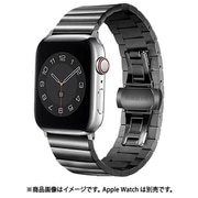 GRK-WS03BK [Apple Watch 41/40/38mm ベローズステンレスバンド ブラック]