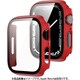 GRK-WS07RD [Apple Watch 41/40mm 液晶全画面保護 ガラスハードケース レッド]