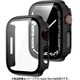 GRK-WS07BK [Apple Watch 41/40mm 液晶全画面保護 ガラスハードケース ブラック]