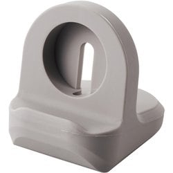 AW-DSCHSGY [Apple Watch （アップルウォッチ） 充電器用 卓上 スタンド 横置き シリコン製 Ultra/SE （第2世代/第1世代）/Series 8 7 6 5 4 3[49mm 45mm 44mm 42mm 41mm 40mm 38mm] 全機種対応 コンパクト グレー]