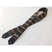 ギター用ストラップ ES-G40BB/BRN Block&Border